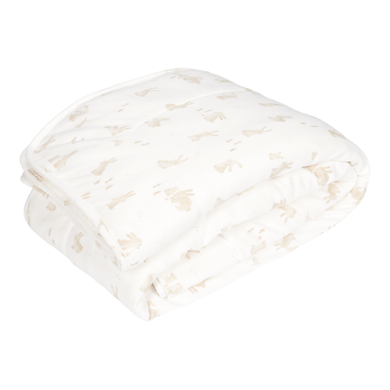 <tc>Little Dutch</tc> Couverture de berceau Blanche Baby Bunny