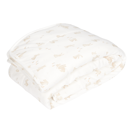 <tc>Little Dutch</tc> Couverture de berceau Blanche Baby Bunny