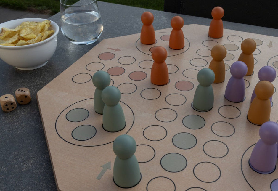 JeP Kids Bordspel Houten Ludo koop je bij Babywinkel