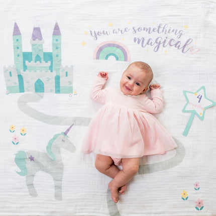 Lulujo Mijlpaalkaarten Something Magical koop je bij Babywinkel