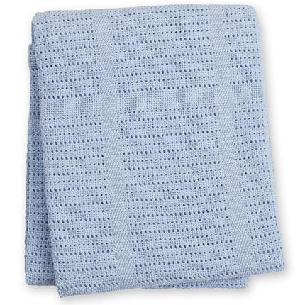 Lulujo Wiegdeken Cellular Blue - Lulujo - Babywinkel - 628233457523