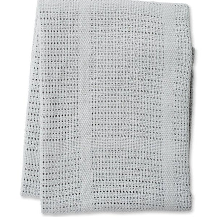 Lulujo Wiegdeken Cellular Grey koop je bij Babywinkel