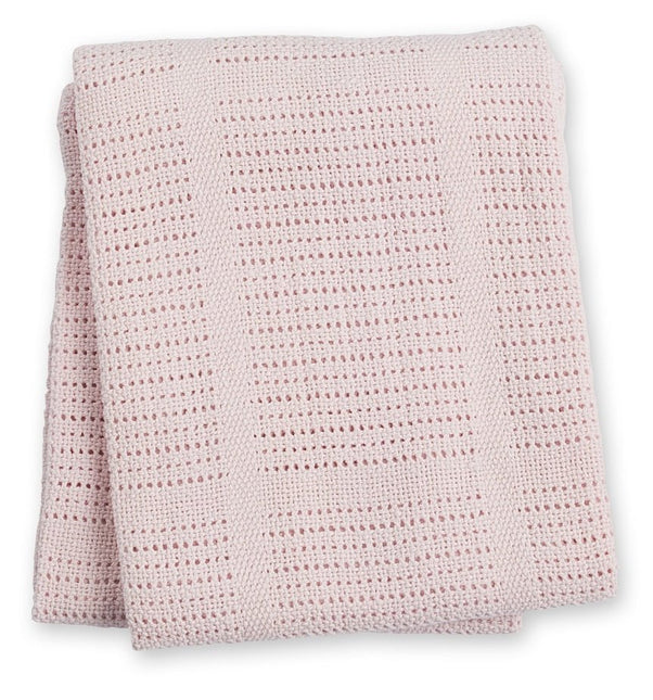 Lulujo Wiegdeken Cellular Pink - Lulujo - Babywinkel - 628233457516