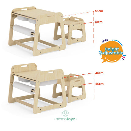 Mamatoyz Kindertafel Set koop je bij Babywinkel