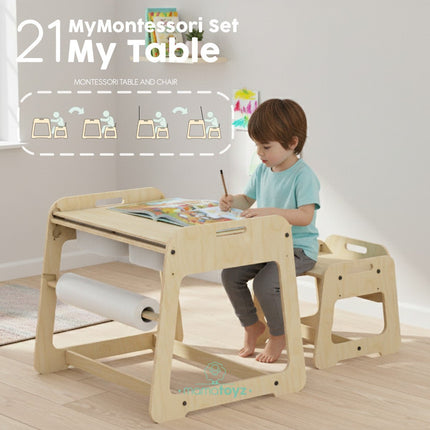 Mamatoyz Kindertafel Set koop je bij Babywinkel