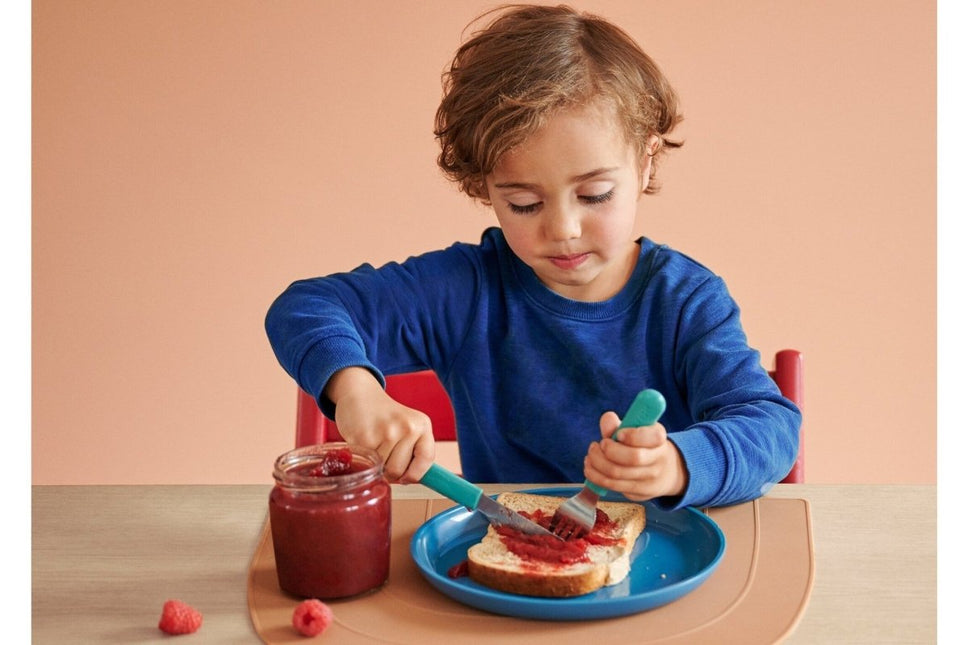 Mepal Baby Bestekset Mio 3 delig Deep Pink - Mepal - Babywinkel - 8711269993461