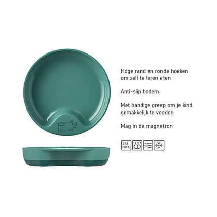 Mepal Babybord Mio Deep Turquoise - Mepal - Babywinkel - 8711269993553