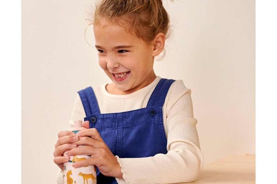 Mepal Drinkfles Pop - Up Campus 400ml Turquoise - Mepal - Babywinkel - 8711269946887