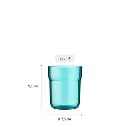Mepal Kinderbeker Mio 250ml Deep Turquoise - Mepal - Babywinkel - 8711269993355