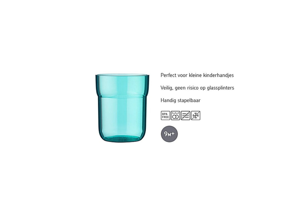 Mepal Kinderbeker Mio 250ml Deep Turquoise - Mepal - Babywinkel - 8711269993355