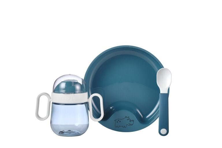 Mepal Kinderservies Set Mio 3 delig Deep Blue - Mepal - Babywinkel - 8711269993720