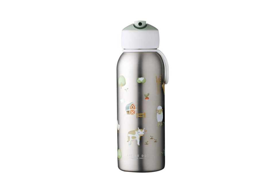 Mepal Thermosfles Flip Up Campus Little Farm 350Ml - Babywinkel - 8720294032342