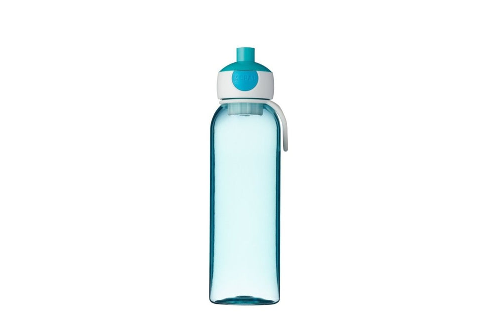 Mepal Waterfles Kind Pop - Up Campus 500ml Turquoise - Mepal - Babywinkel - 8711269949642