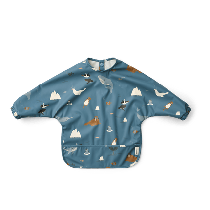 Merle Printed Cape Bib Arctic Sea / Ocean view - Babywinkel - 5715493491369