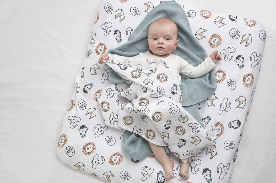 Meyco Aankleedkussenhoes 3K Animal - Meyco - Babywinkel - 4054703500561