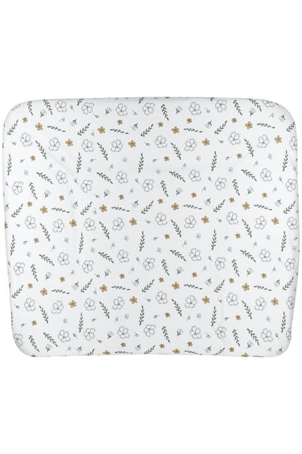 Meyco Aankleedkussenhoes 3K Floral Gots - Meyco - Babywinkel - 4054703252750