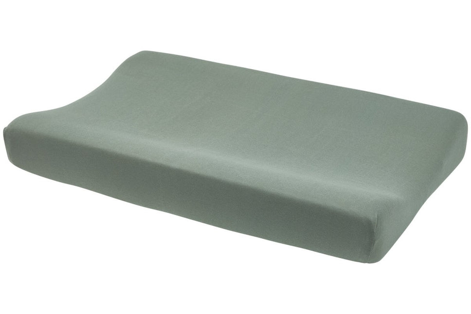 Meyco Aankleedkussenhoes Basic Jersey Forest Green - Meyco - Babywinkel - 4054703860320