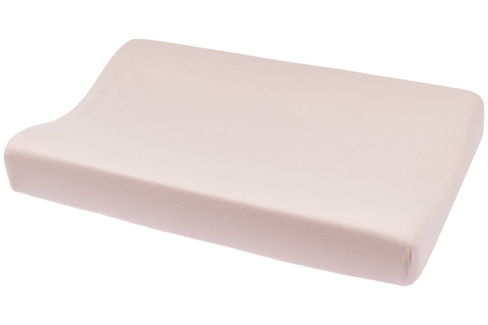 Meyco Aankleedkussenhoes Basic Jersey Soft Pink - Meyco - Babywinkel - 4054703586817