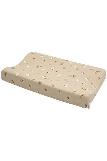 Meyco Aankleedkussenhoes Forest Animals Sand 50X70cm - Meyco - Babywinkel - 4054703056013