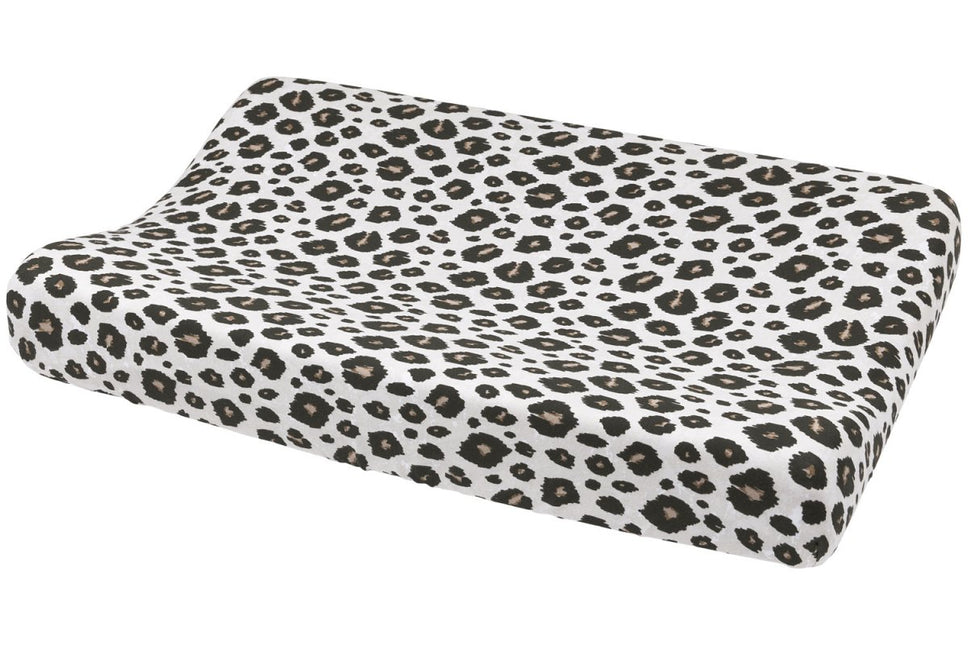 Meyco Aankleedkussenhoes Leopard Sand Melange - Meyco - Babywinkel - 4054703510805
