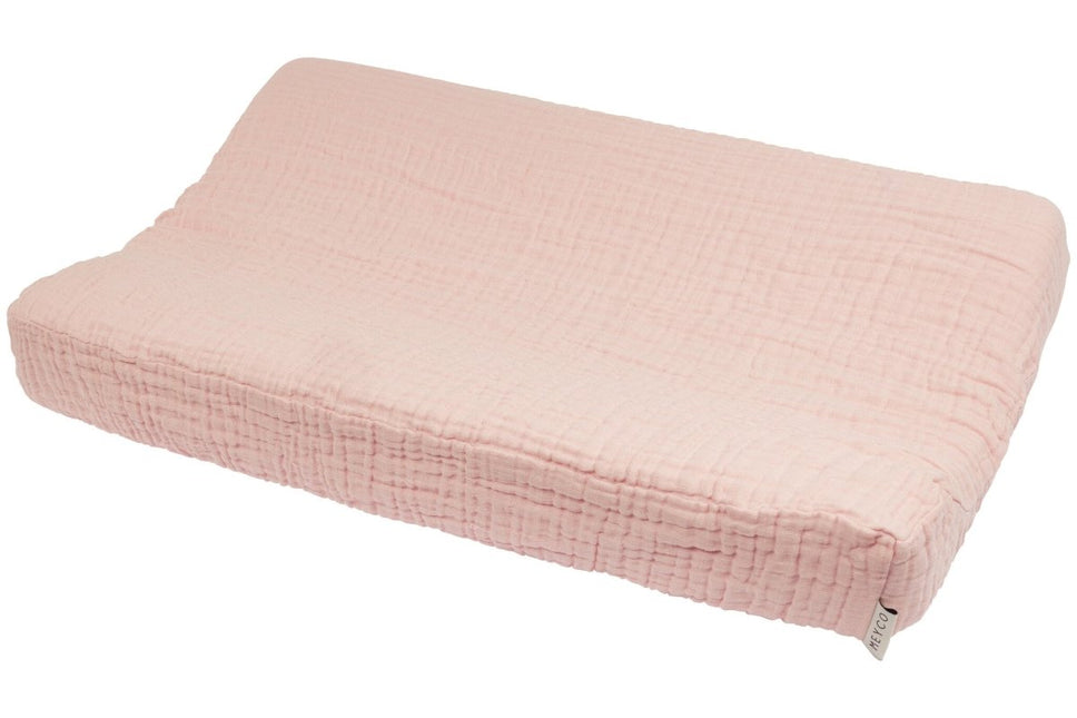 Meyco Aankleedkussenhoes Soft Pink - Meyco - Babywinkel - 4054703483819