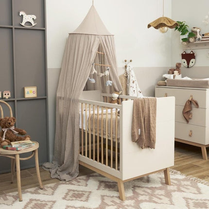 Meyco Aankleedkussenhoes Teddy Sand 50X70cm koop je bij Babywinkel