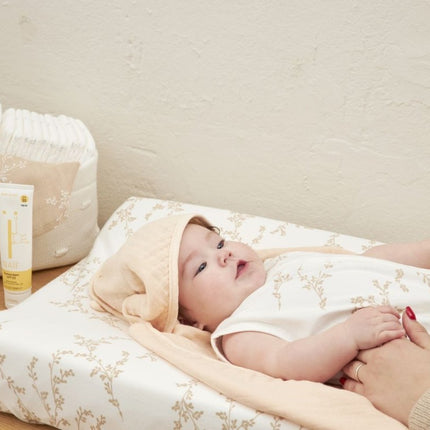 Meyco Baby Branches Baby Slaapzak Sand - Meyco - Babywinkel - 4054703512687