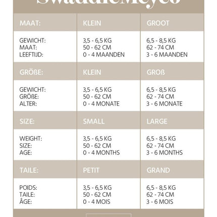 Meyco Baby Cheetah Swaddleinbakerdoek Honey Gold - Meyco - Babywinkel - 4054703301120