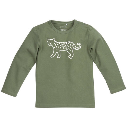 Meyco Baby Pyjama 2St Cheetah Forestgreen - Meyco - Babywinkel - 4054703820119