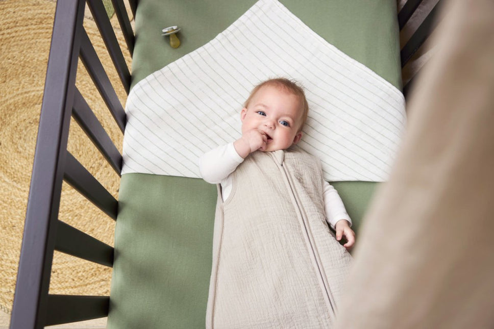 Meyco Baby Uni Winter Baby Slaapzak Pre - Washed Hydrofiel Greige koop je bij Babywinkel