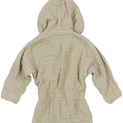 Meyco Badjas Hydrofiel Pre - Washed Uni Sand - Meyco - Babywinkel - 4054703485066
