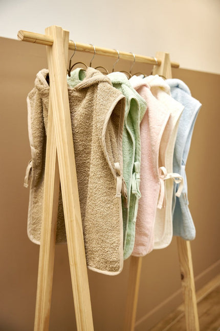 Meyco Badponcho 1 - 3 Jaar Basic Badstof Offwhite - Meyco - Babywinkel - 4054703195019