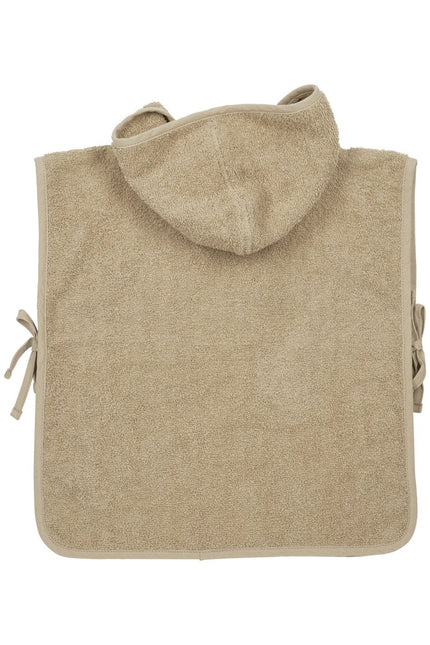Meyco Badponcho 1 - 3 Jaar Basic Badstof Sand - Meyco - Babywinkel - 4054703619560
