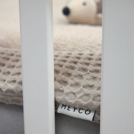 Meyco Boxkleed Greige 80X100cm - Meyco - Babywinkel - 4054703220025