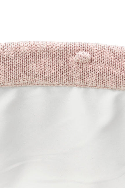 Meyco Commodemandje Small Mini Knots Soft Pink - Meyco - Babywinkel - 4054703230895