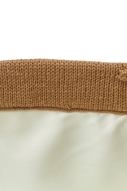 Meyco Commodemandje Small Mini Knots Toffee - Meyco - Babywinkel - 4054703230888