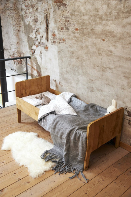 Meyco DekbedovertrekxMrs. Keizer 120X150cm Louis Grijs koop je bij Babywinkel