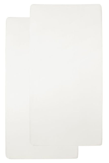 Meyco Hoeslaken Jersey 2St 70X140/150 Offwhite - Meyco - Babywinkel - 4054703652017