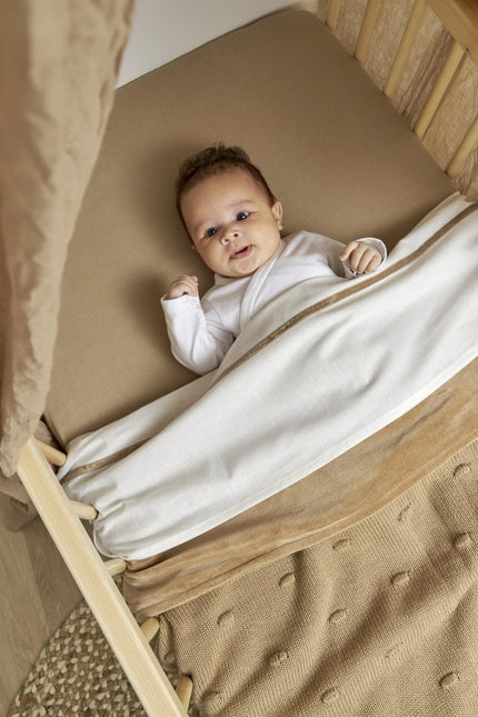 Meyco Hoeslaken Jersey 40X80/90 Taupe koop je bij Babywinkel
