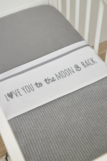 Meyco Hoeslaken Jersey 50X90 Grijs - Meyco - Babywinkel - 4054703633047