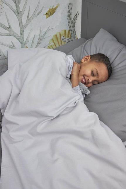 Meyco Hoeslaken Jersey 70X140/150 Grijs - Meyco - Babywinkel - 4054703565041