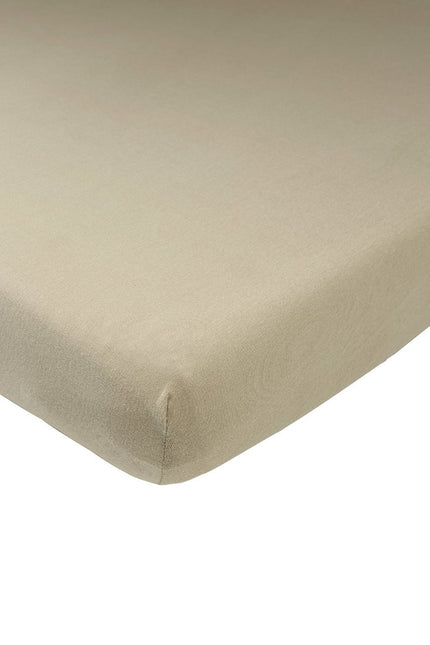 Meyco Hoeslaken Jersey 70X140/150 Taupe - Meyco - Babywinkel - 4054703650174