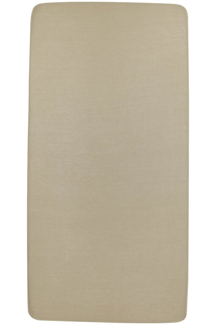 Meyco Hoeslaken Jersey 70X140/150 Taupe - Meyco - Babywinkel - 4054703650174