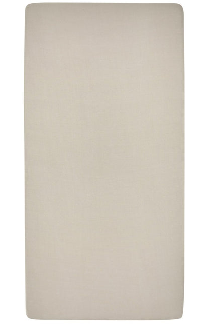 Meyco Hoeslaken Jersey Boxmatras 75X95cm Sand - Meyco - Babywinkel - 4054703566062
