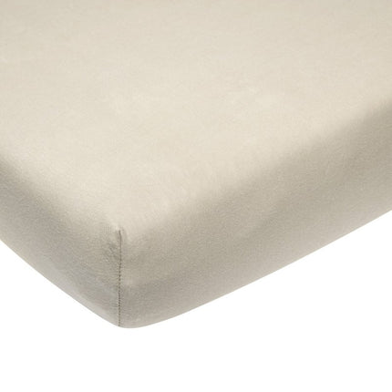Meyco Hoeslaken Jersey Boxmatras 75X95cm Sand - Meyco - Babywinkel - 4054703566062