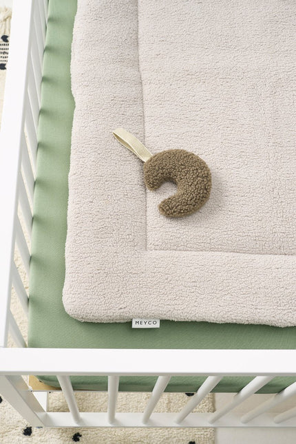 Meyco Hoeslaken Olive Green 75X95cm koop je bij Babywinkel