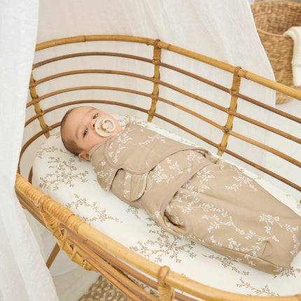 Meyco Inbakerdoek Branches Sand 0 - 3 Mnd - Meyco - Babywinkel - 4054703491319