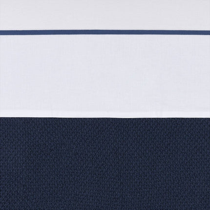 Meyco Ledikantlaken Bies Indigo 100X150cm - Meyco - Babywinkel - 4054703164428