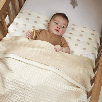 Meyco Ledikantlaken Soft Sand 100X150cm - Meyco - Babywinkel - 4054703164626