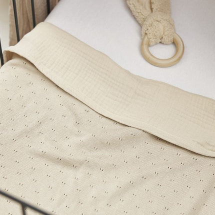 Meyco Ledikantlaken Soft Sand 100X150cm - Meyco - Babywinkel - 4054703164626